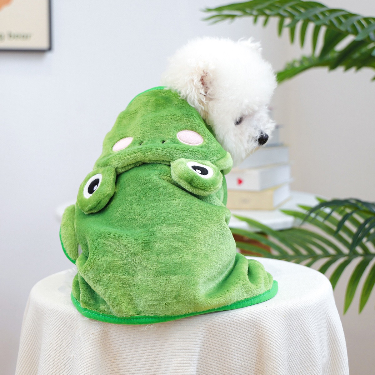 Pet Supplies York - Jubah Hoodie Katak One Piece untuk