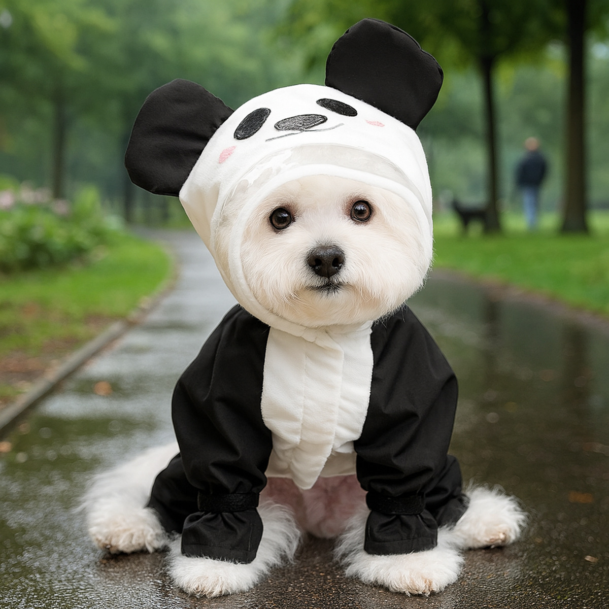 Kostum Cosplay Halloween Panda - Pet Supplies York ulasan dan harga