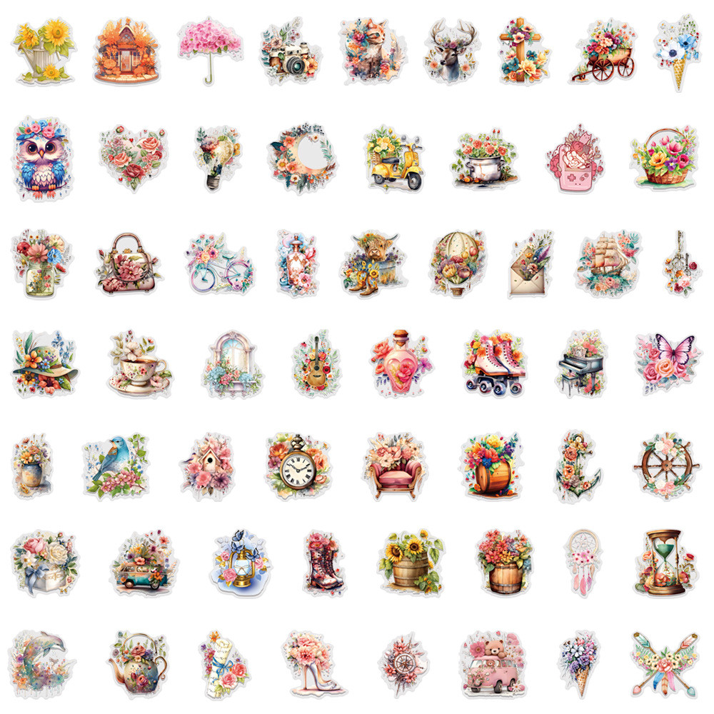 57 Buah Paket Stiker 