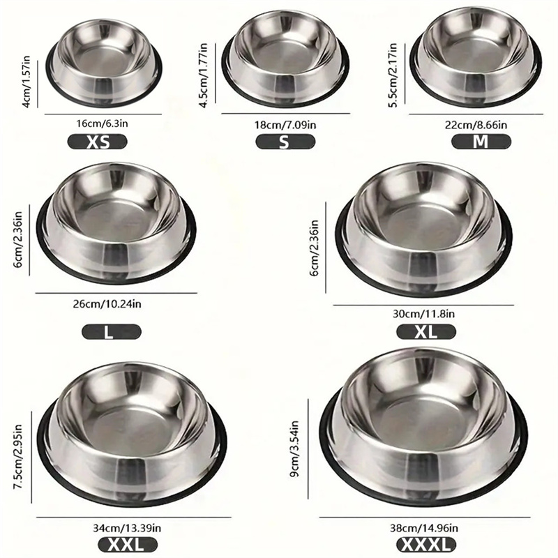Mangkuk anjing Stainless Steel - Pet Supplies Dropshipping ulasan dan harga