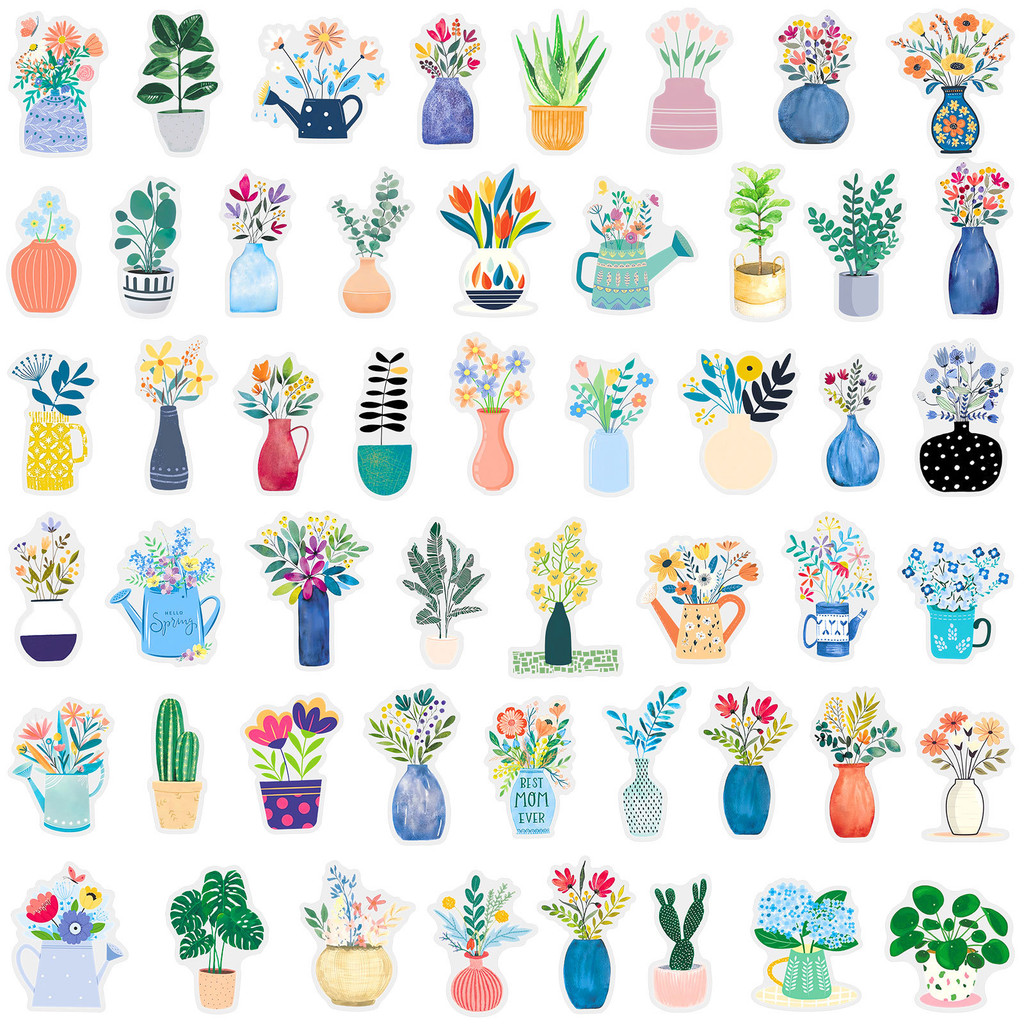 50 Buah Pot Bunga Transparan B - Pet Supplies In Store ulasan dan harga