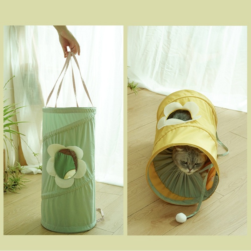 Terowongan Kucing Spiral Lipat - Pet Supplies In Store ulasan dan harga
