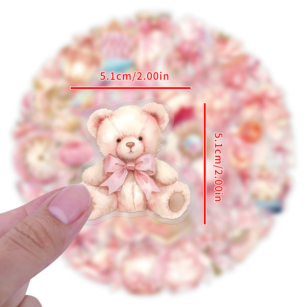 60 Buah Paket Stiker Pink Coqu - Pet Supplies In Store ulasan dan harga