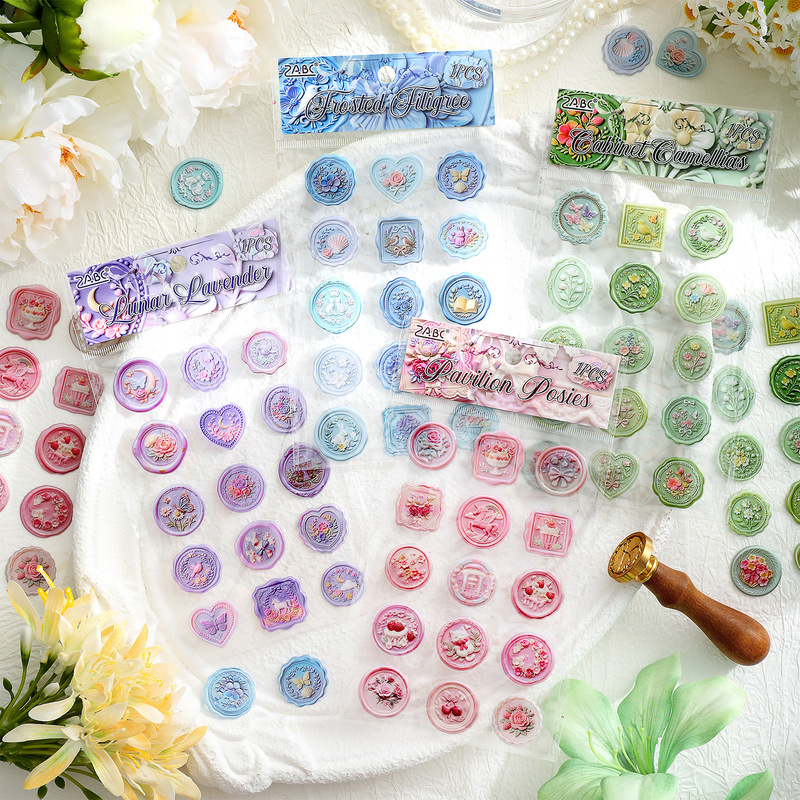 1 paket/15 buah stiker segel l - Pet Supplies Dropshipping ulasan dan harga